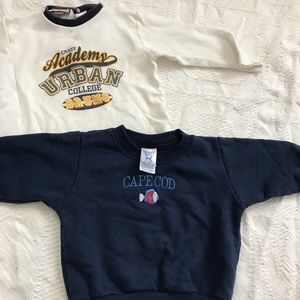 Lot of 2 Boys shirt & sweater
